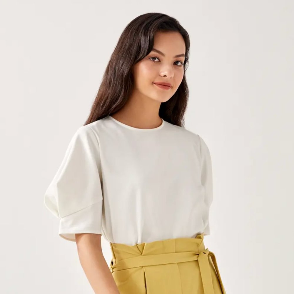 Love Bonito Gaia Puff Sleeve Blouse
